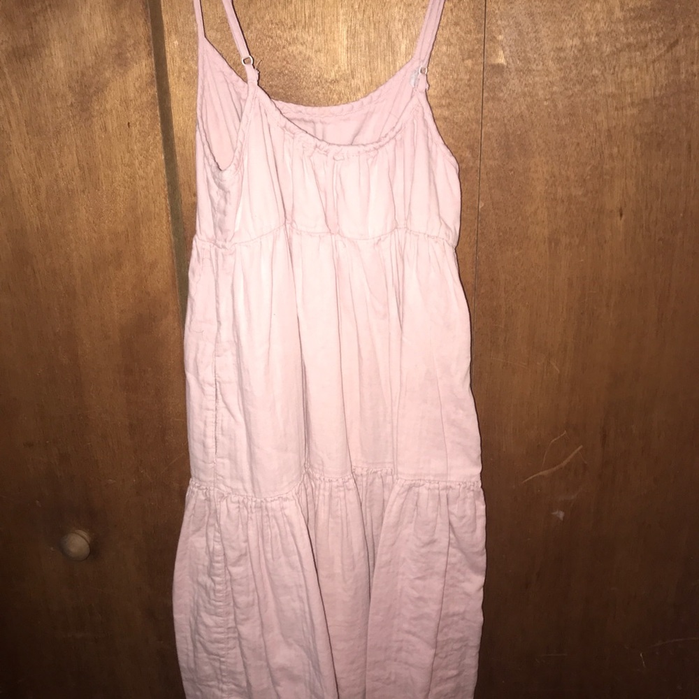 GAP sun dress XS pale pink
